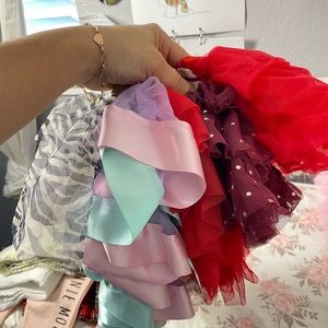 5 piece set of tutus